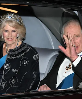 King Charles III hosted diplomatic reception