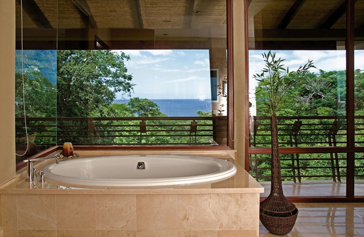 Bathtub of Bartlett Home by SARCO Architects