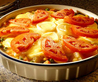 Creamy Egg and Vegetable Bake