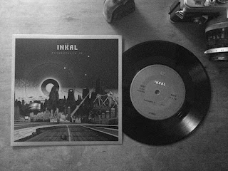 Inkal "Futuropolis" 2020 LP +  "Futuropolis II" 2019 single, Sweden Kraut Rock,Space Rock