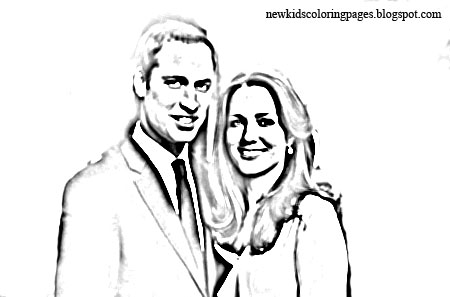 the royal wedding date Royal Wedding Coloring Pages