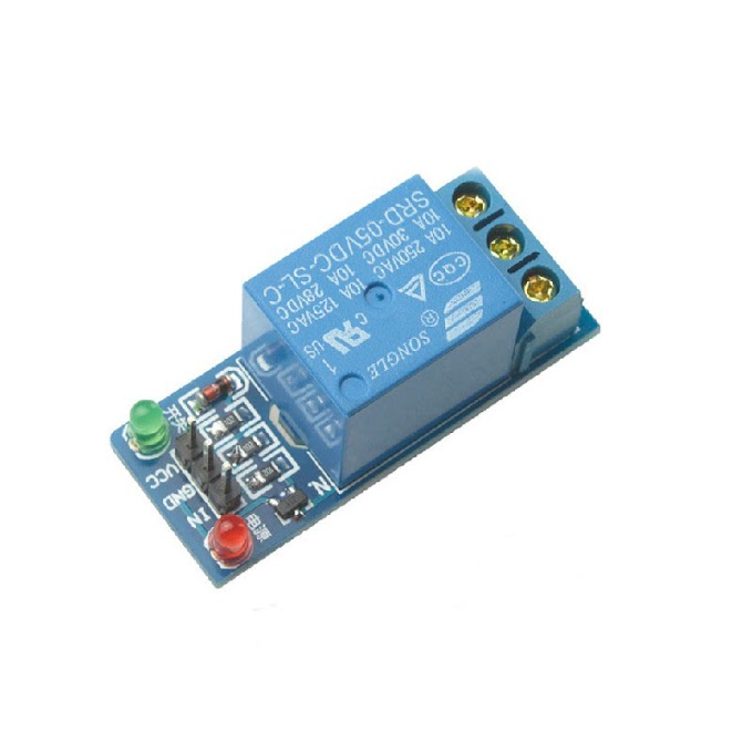 Relais électrique 12V 1 CANAL 220V 10A