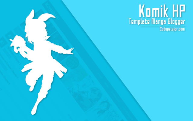 Template Manga Blogger Responsive Komik HP