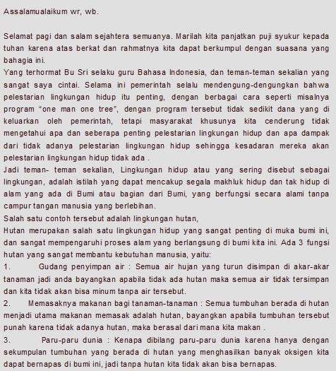 Contoh Surat Untuk