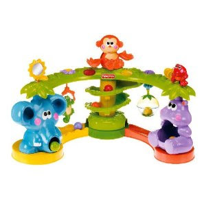 Fisher-Price Go Baby Go Crawl and Cruise Musical Jungle
