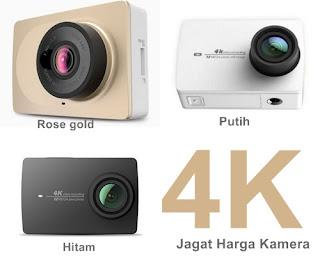 spesifikasi  Xiaomi Yi 4K - Harga kamera Xiaomi Yi 4K - warna  Xiaomi Yi 4K