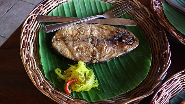 grilled fish at Sol Y Mar resort