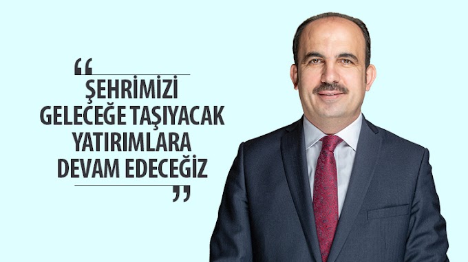 “Şehrimizi Geleceğe Taşıyacak Yatırımlara Devam Edeceğiz”