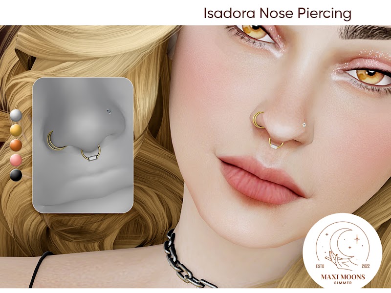 Isadora Nose Piercing