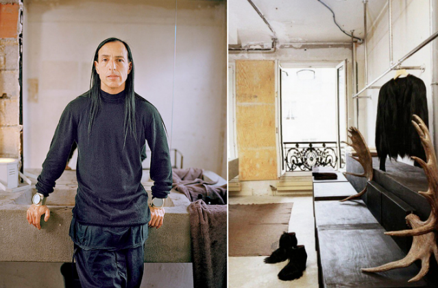 Rick Owens and his Crib