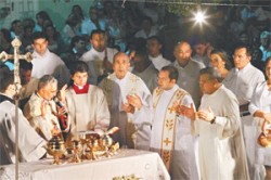 Padre constrange Rosalba ao cobrar mais atenção à saúde