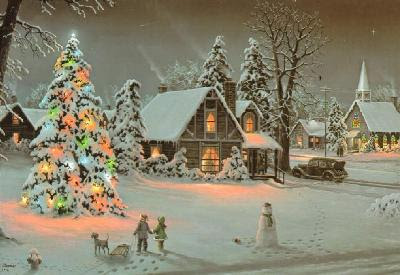 Christmas Home Clipart