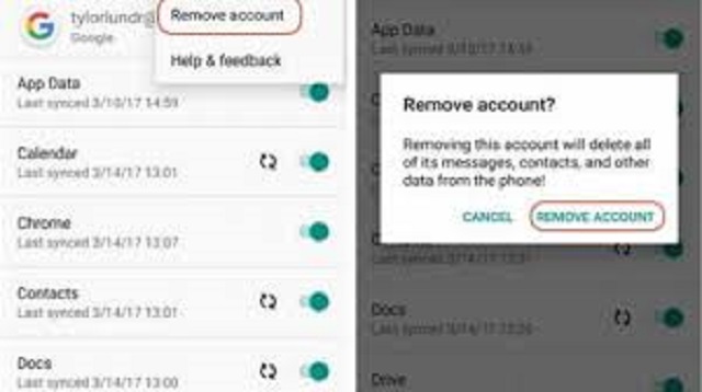 Cara Menghapus Akun Gmail di HP Android