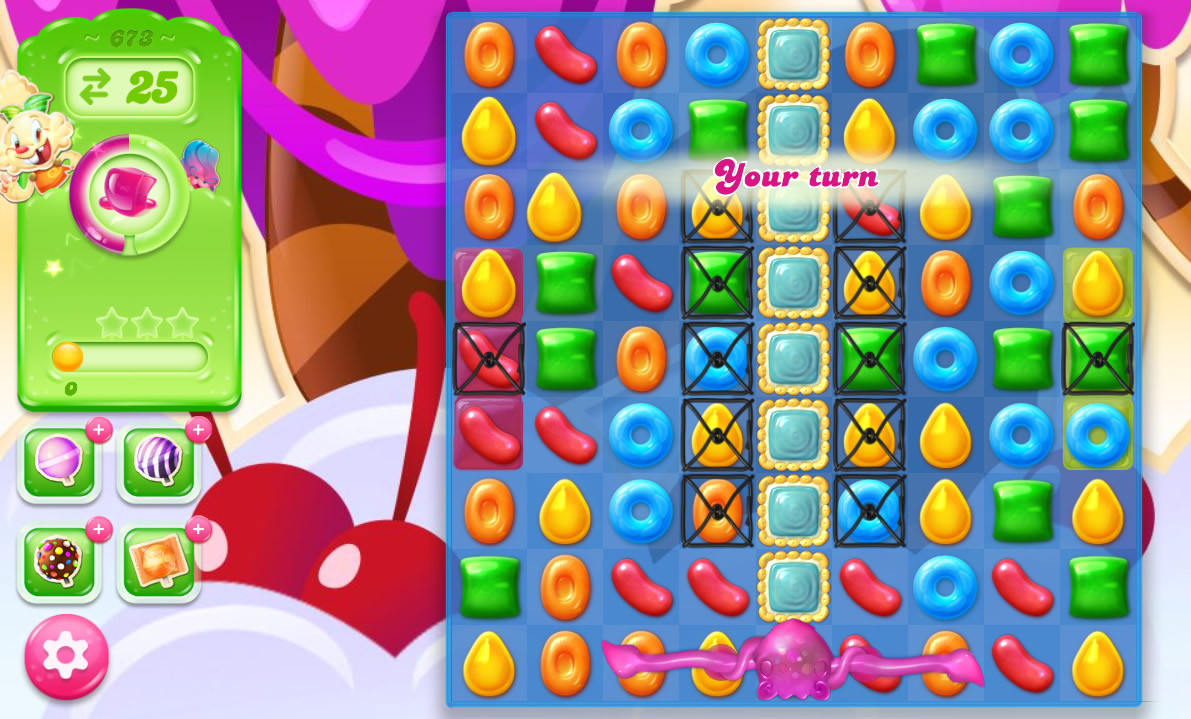 Candy Crush Jelly Saga level 673