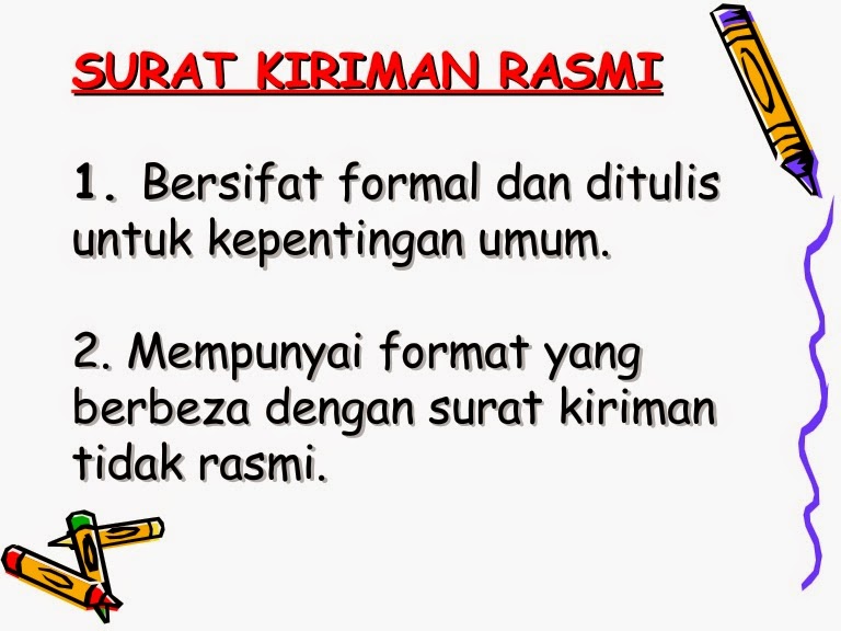 Contoh Format Surat Rasmi Upsr - Miharu Hime