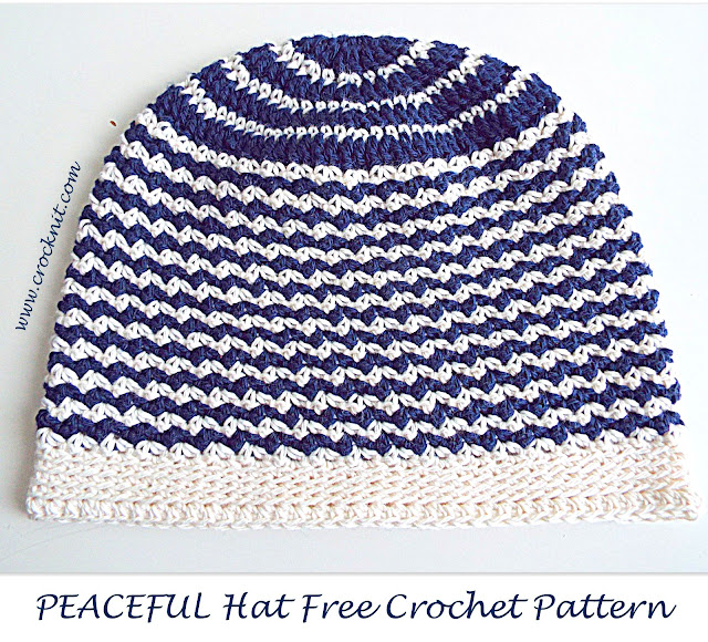 how to crochet, free crochet patterns, sleep hats, chemo caps, bald heads, hats, beanies,