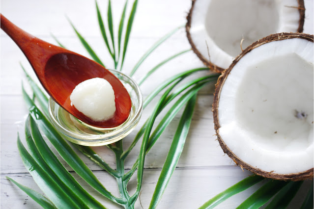 Fresh coconut meat, virgin coconut oil