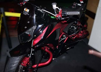 Honda Vario Street Fighter Modification