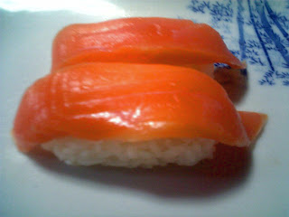 salmon no nigiri-zushi