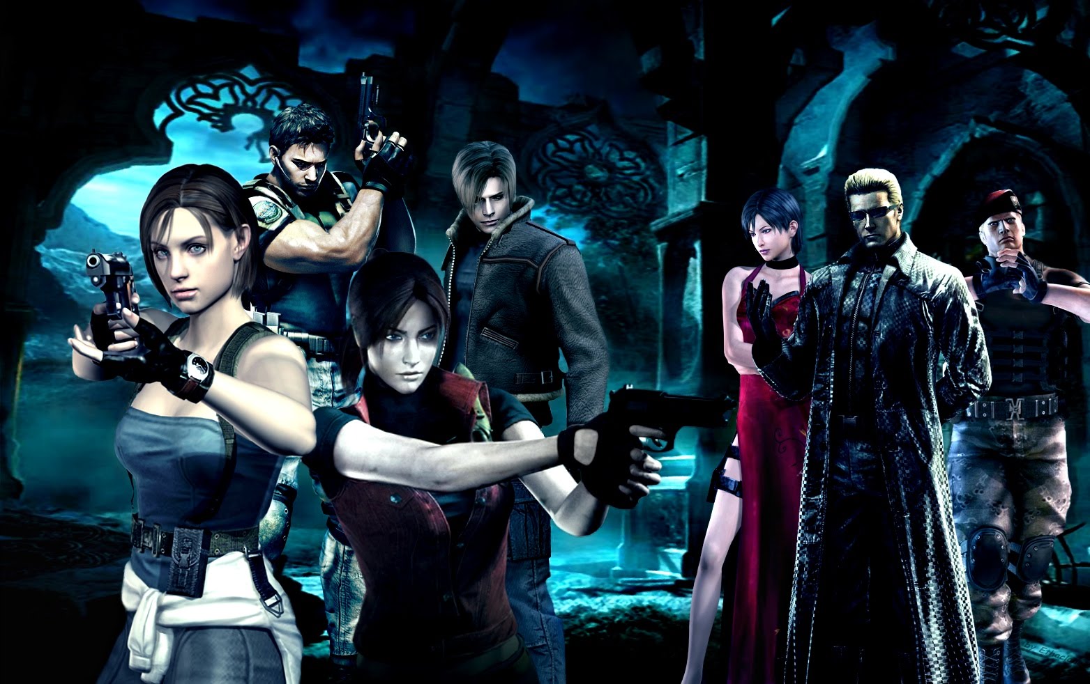 Wallpaper Resident Evil ~ all-desktop.blogspot.com | Driver, Wallpaper ...