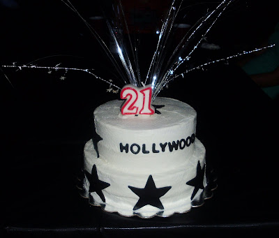 21st Birthday Cake on Brittany S 21st  Hollywood  Birthday Cake