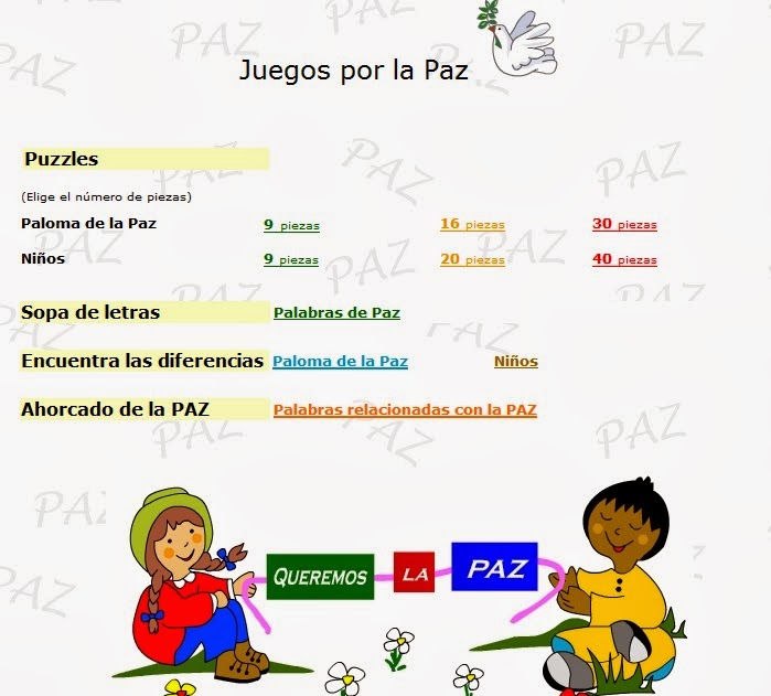 Juegos por la paz