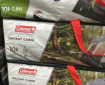 Coleman 10-Person Instant Cabin Tent: spacious and great for large groups