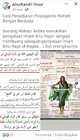 Cara Penyebaran Propaganda Wahabi Dengan Berdusta