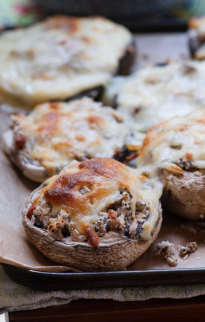 Easy Stuffed Mushrooms