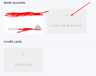 klik link a bank account