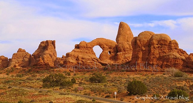 Turret Arch at Arches National Park