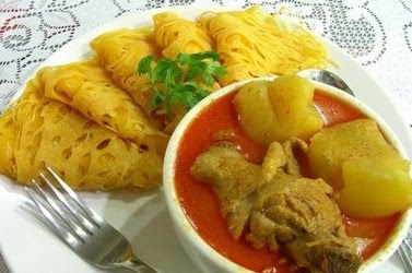 Resep Makanan Khas Riau: ROTI JALA