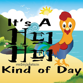 Sometimes, it's just one of those days where you are like Hei Hei from Moana and everything is just slightly "off."  Warn your friends and family, and enjoy it with this Hei Hei Kind of Day printable available in 8 different sizes! #moana #printablequote #quote #diypartymomblog