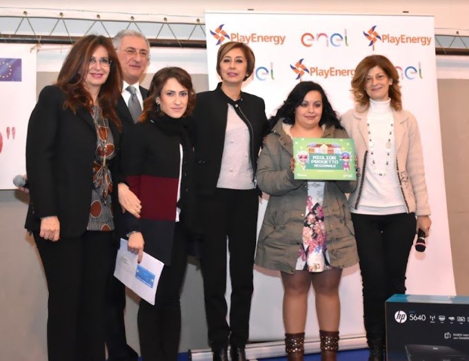 Enel premia le scuole di Puglia e Basilicata vincitrici della XIV edizione del concorso 'Play energy'