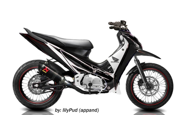  Modifikasi Motor Honda Supra X 125 Gambar Modifikasi 