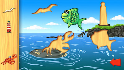 Ocean Animals Puzzle Game Screenshot 3