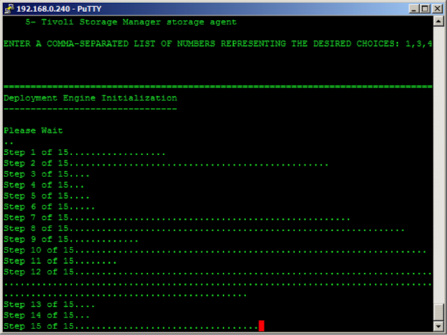 TSM Server installation Steps