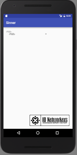 Spinner Combolist in Android Tutorial