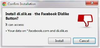 Add Dislike Button to your Facebook image picture