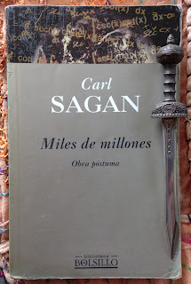 Portada del libro Miles de millones, de Carl Sagan