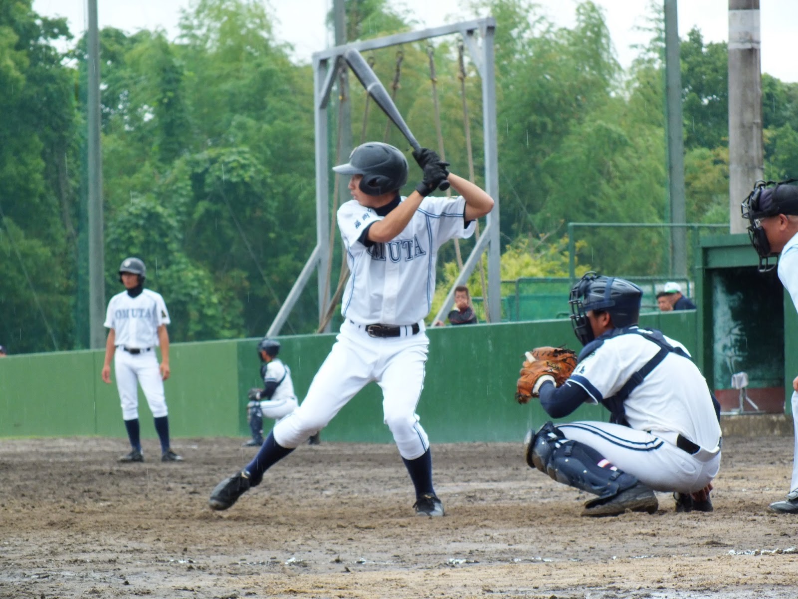 大牟田高校野球部家族会 鹿児島遠征 樟南高校 水俣高校 ２０１３ ６ ２