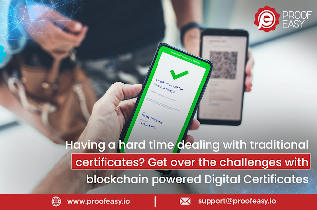 Digital Certificates Solves Traditional Certificates Issues