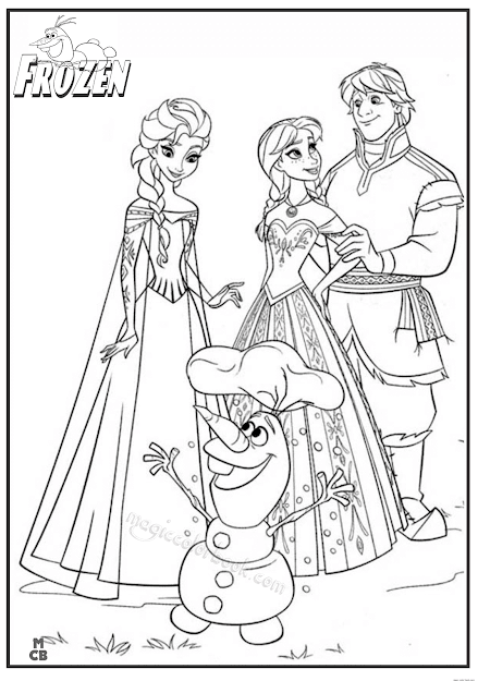 Frozen Coloring Games Online Free