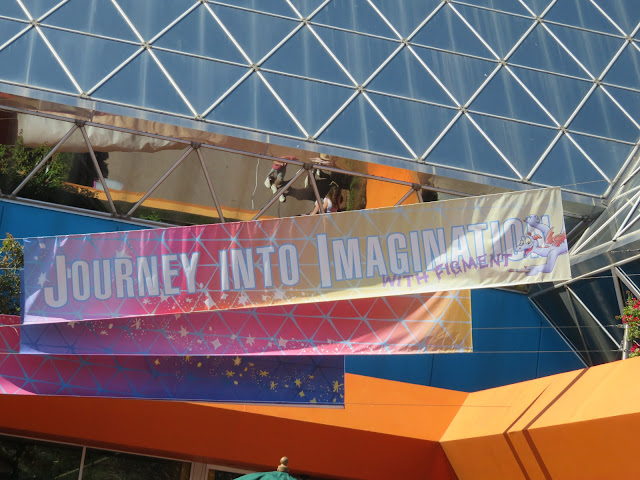 Journey Into Imagination With Figment Banner Epcot