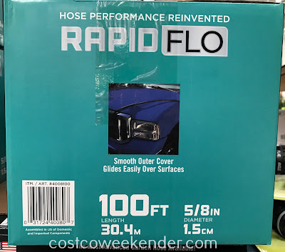 Teknor Rapid Flo 100ft Compact Garden Hose: great for any household