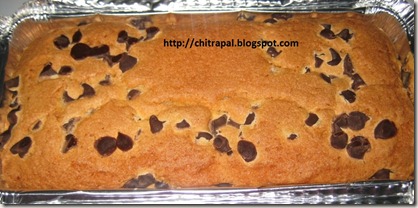 Chitra Pal Chocolate Chip Pound Cake