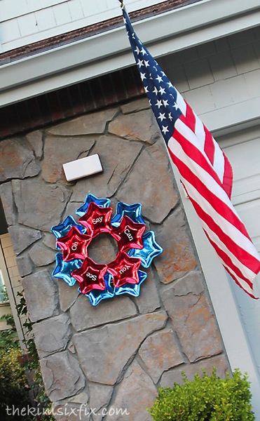 Oh Say Can You See Wreath