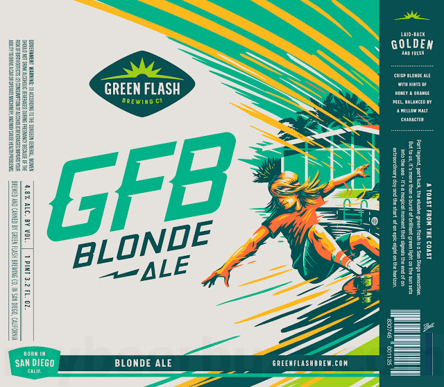 Green Flash Updating GFB Blonde Ale Packaging 19.2oz Cans