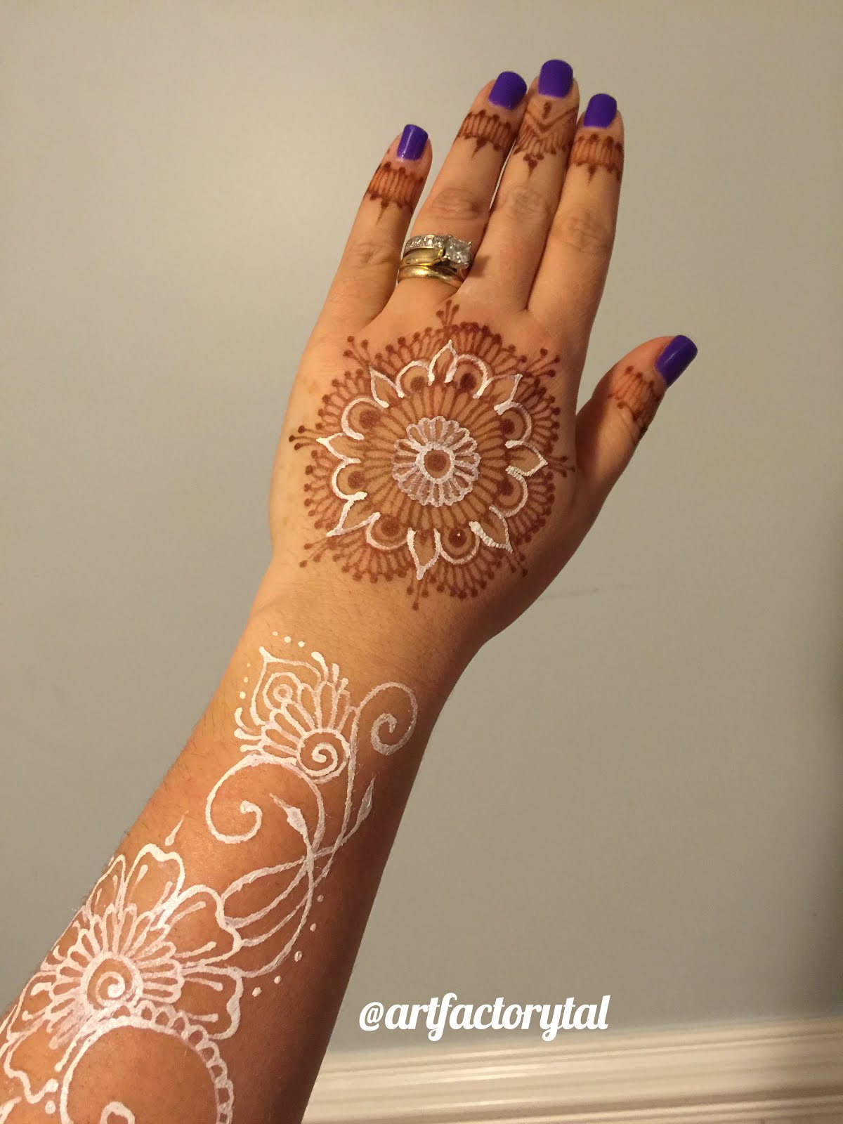 Gambar Terbaru Henna White Terbaru Teknik Menggambar Henna Atau Inai