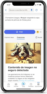 solucionar contenido no seguro en bing portadas de disney